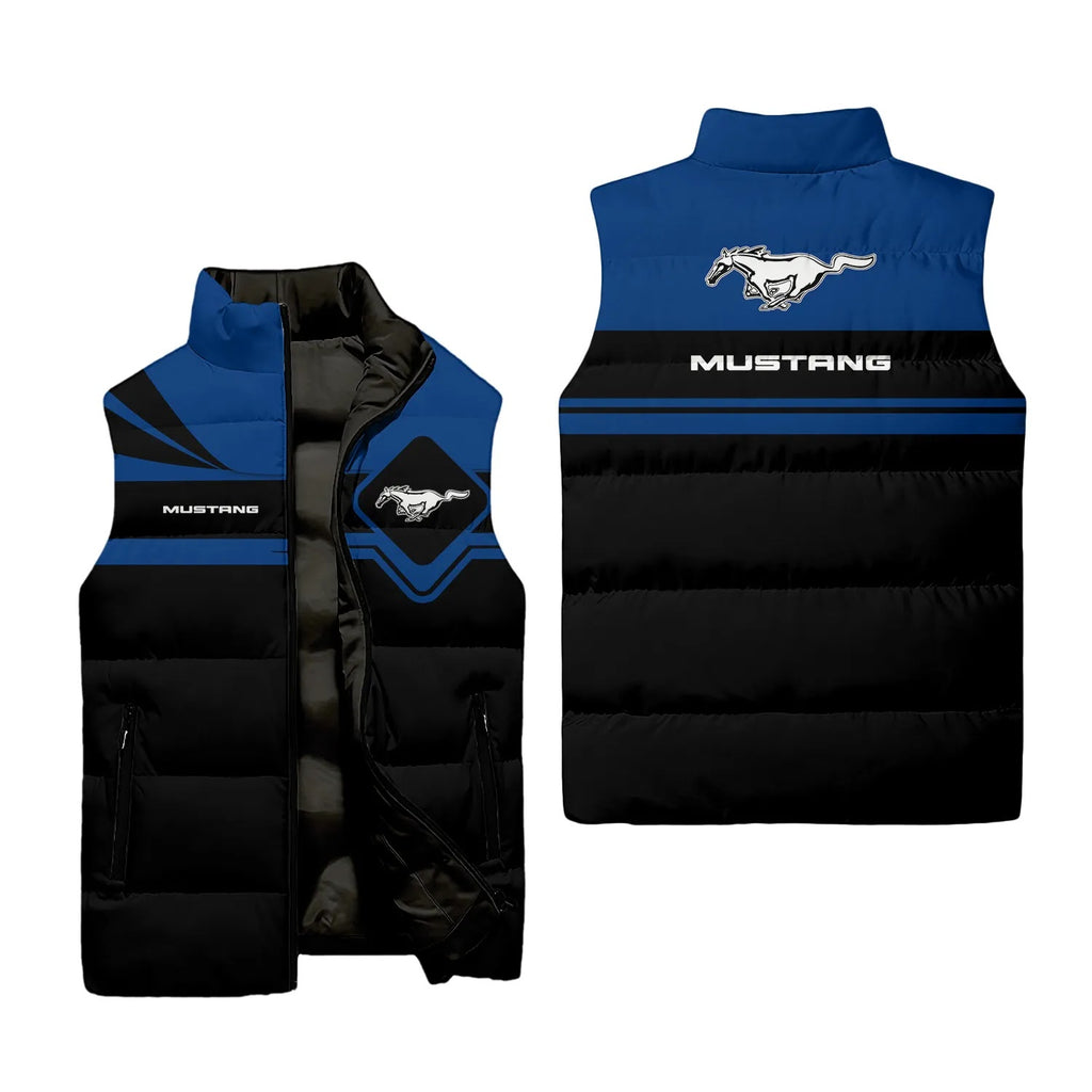 Ford Mustang Sleeveless Puffer Jacket SC066