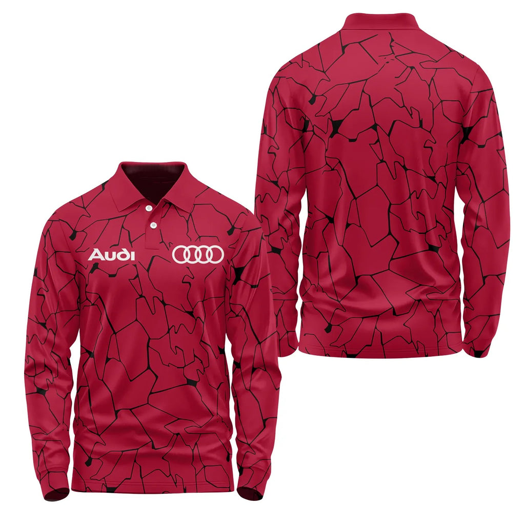 Audi Long Sleeve Polo SC103