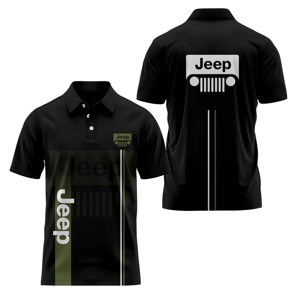 Jeep Short Sleeve Polo SC077