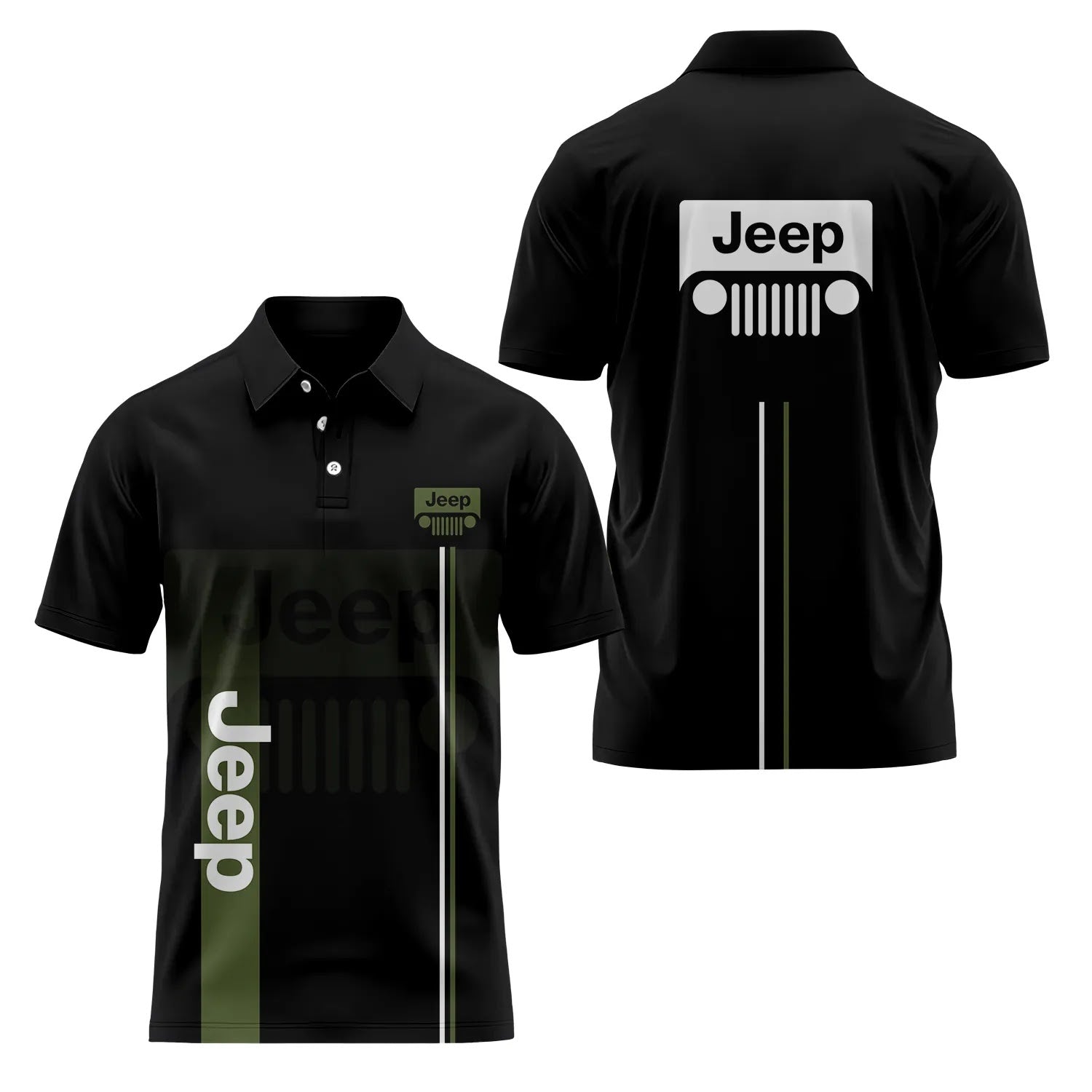 Jeep Short Sleeve Polo SC077