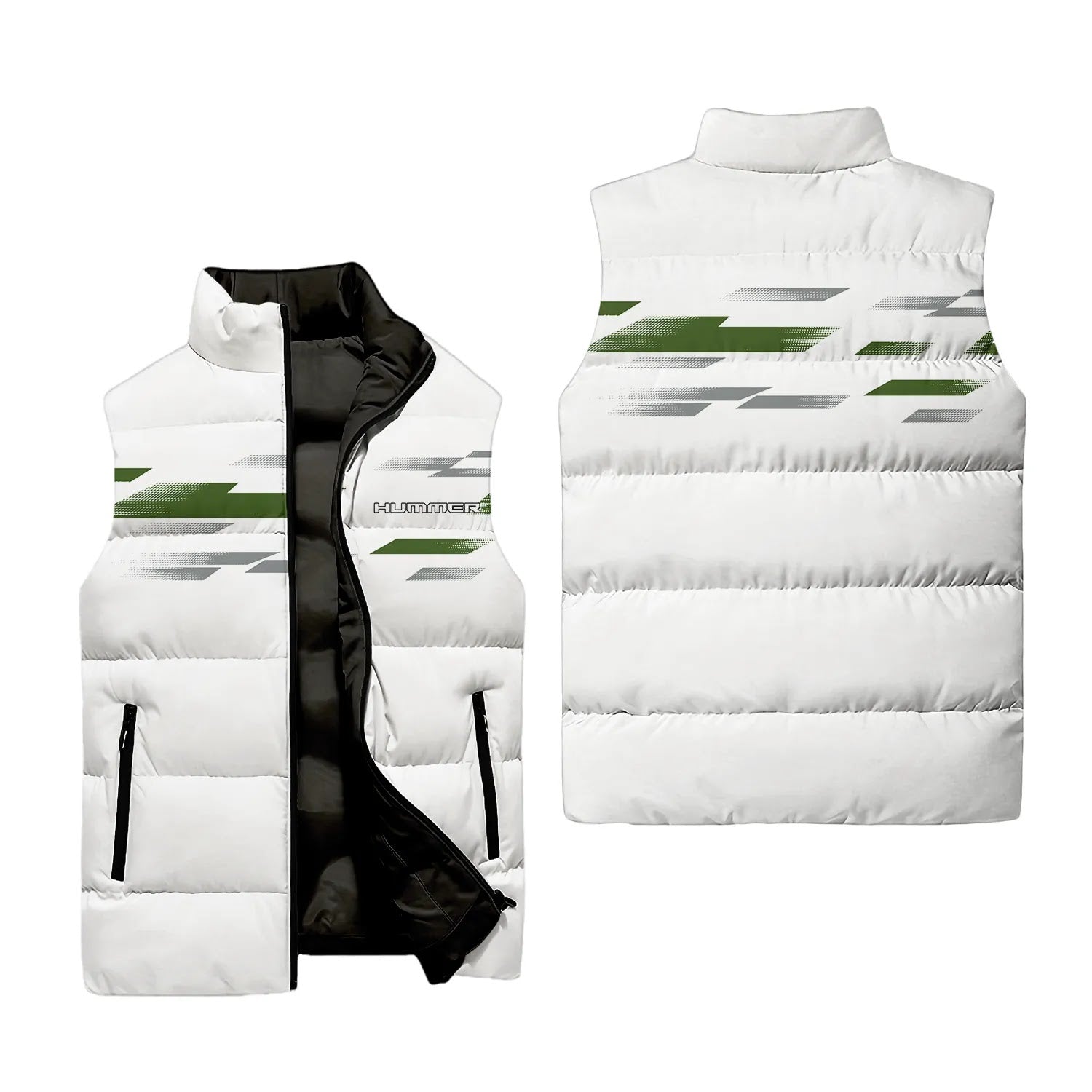 Hummer Sleeveless Puffer Jacket SC100-2