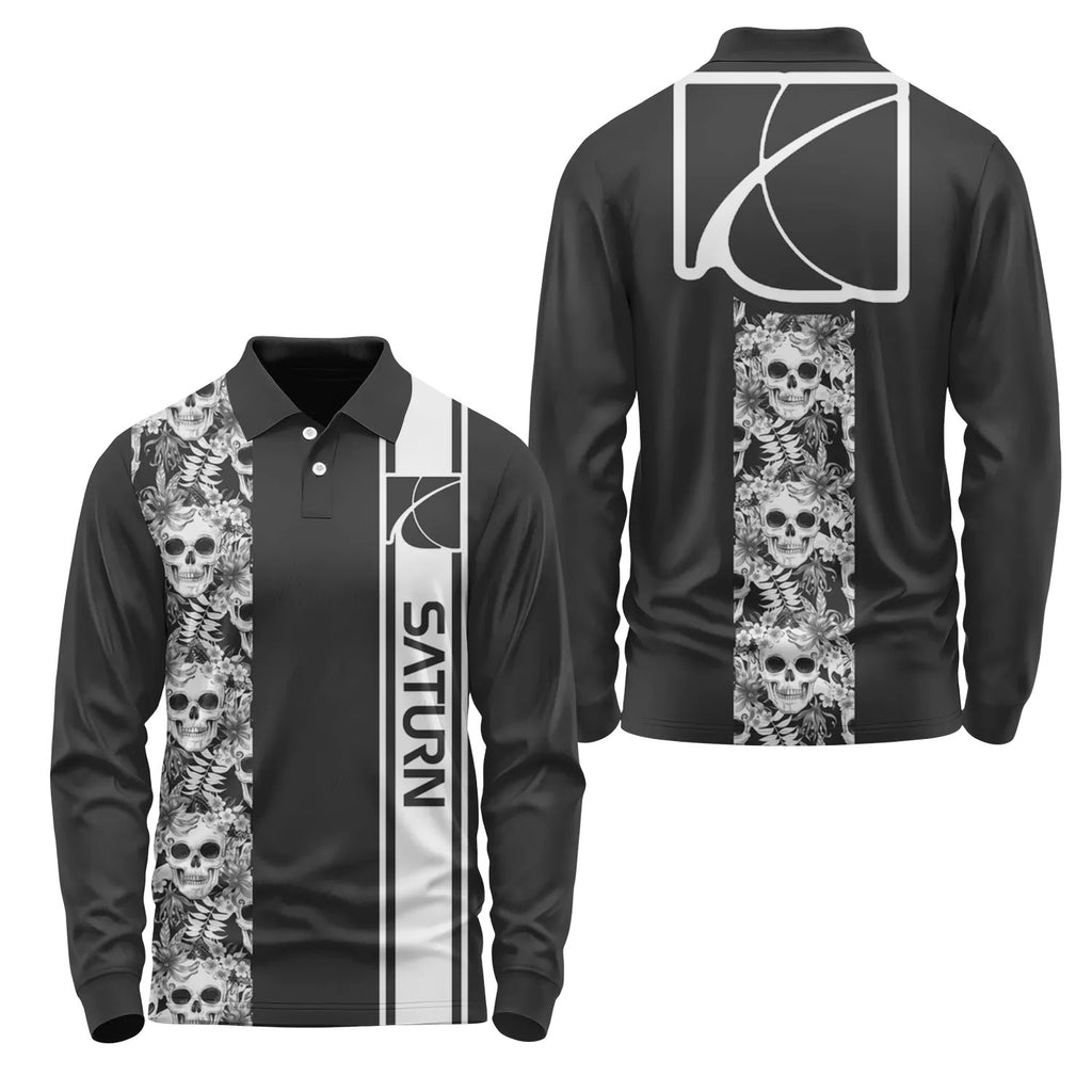 Saturn Long Sleeve Polo SHW042