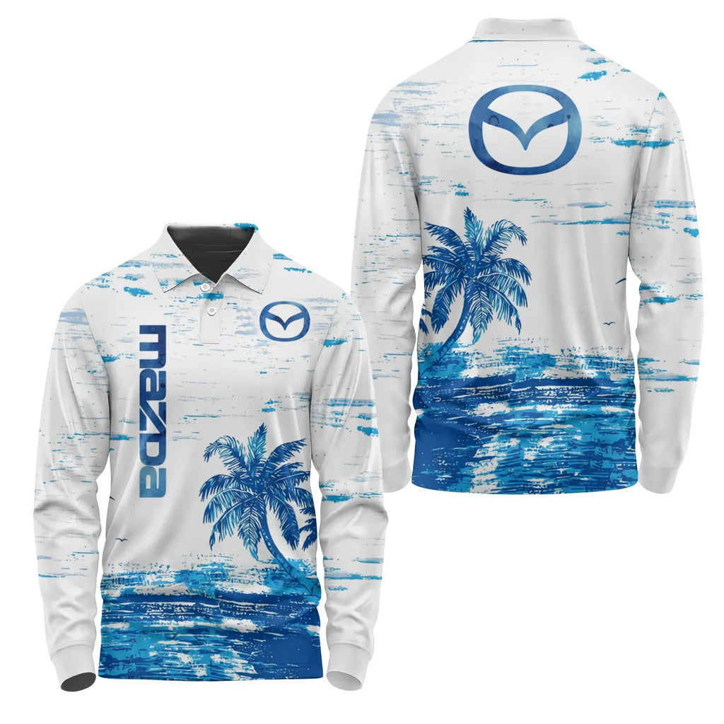 Mazda Long Sleeve Polo SHW069