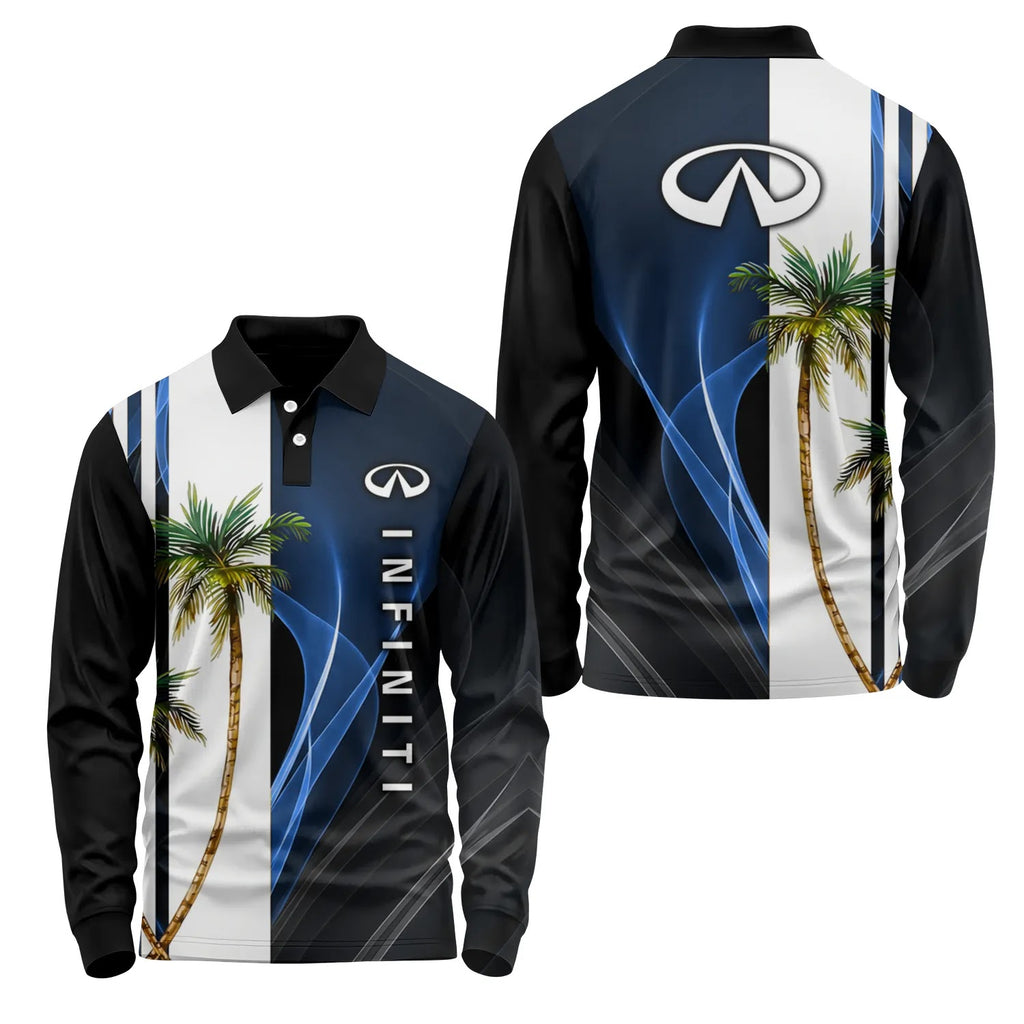 Infiniti Long Sleeve Polo SHW036