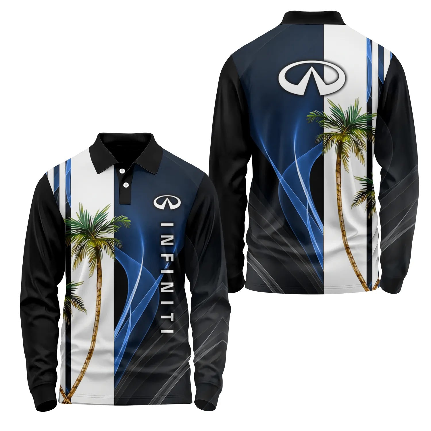 Infiniti Long Sleeve Polo SHW036