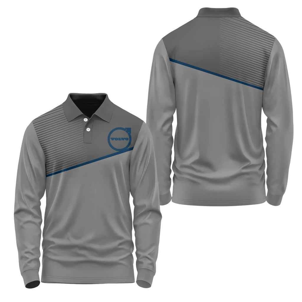 Volvo Long Sleeve Polo SC116