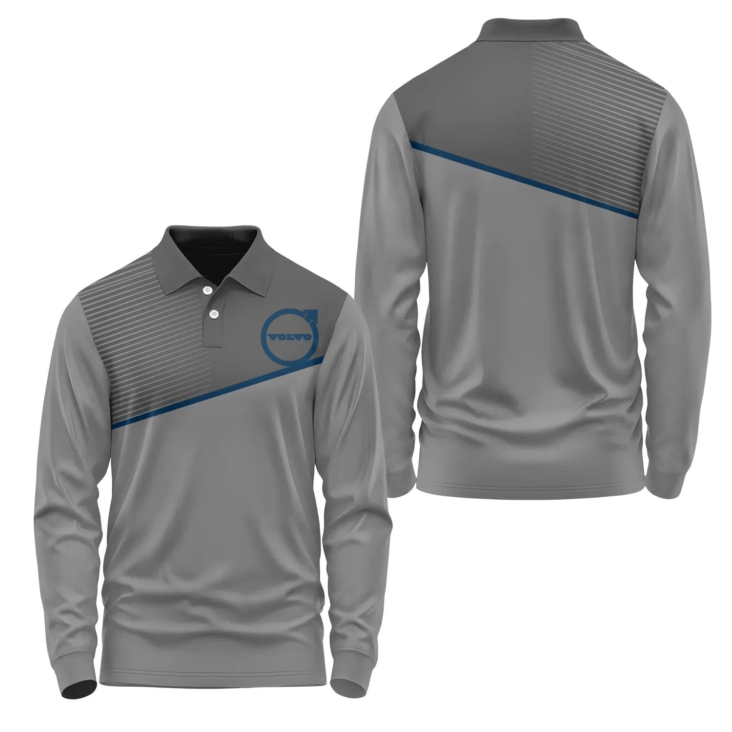 Volvo Long Sleeve Polo SC116