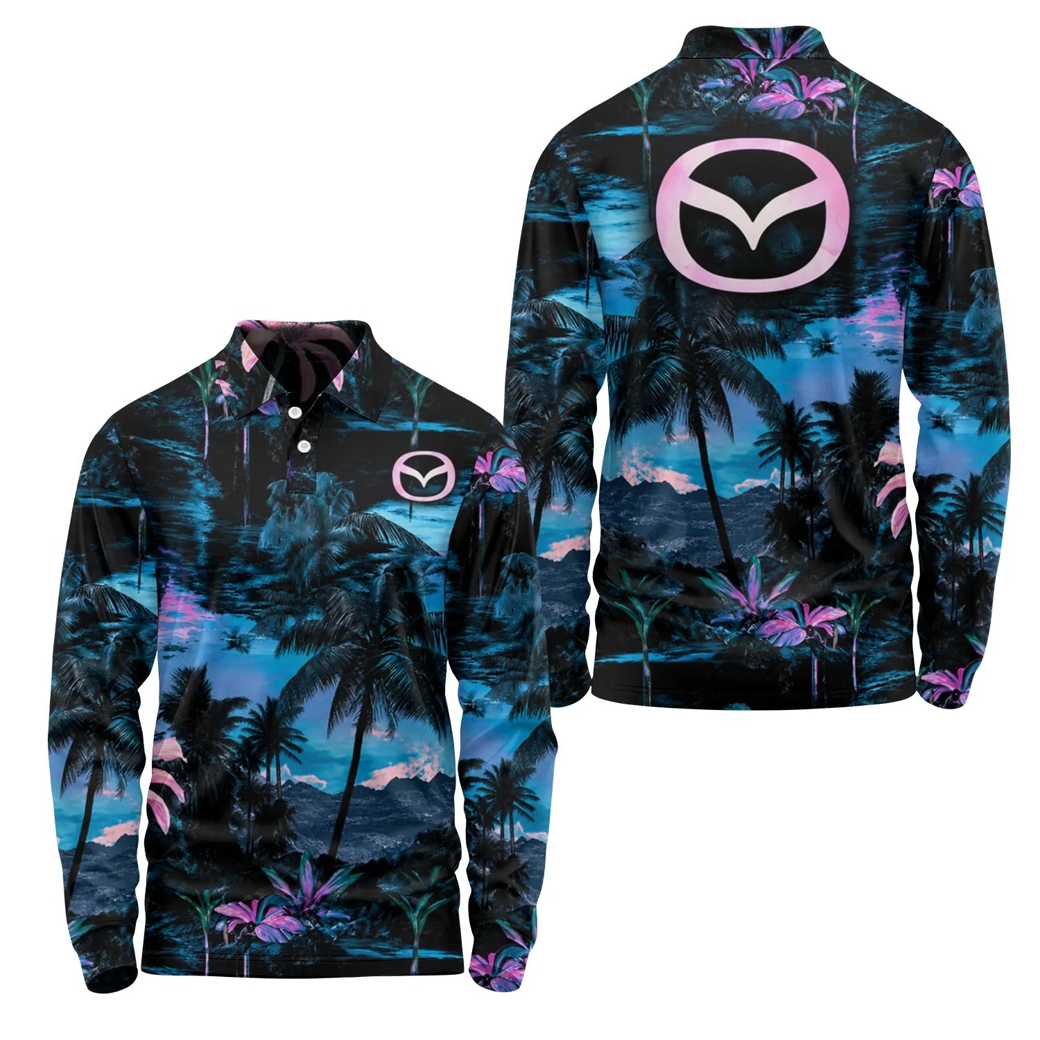 Mazda Long Sleeve Polo SHW002