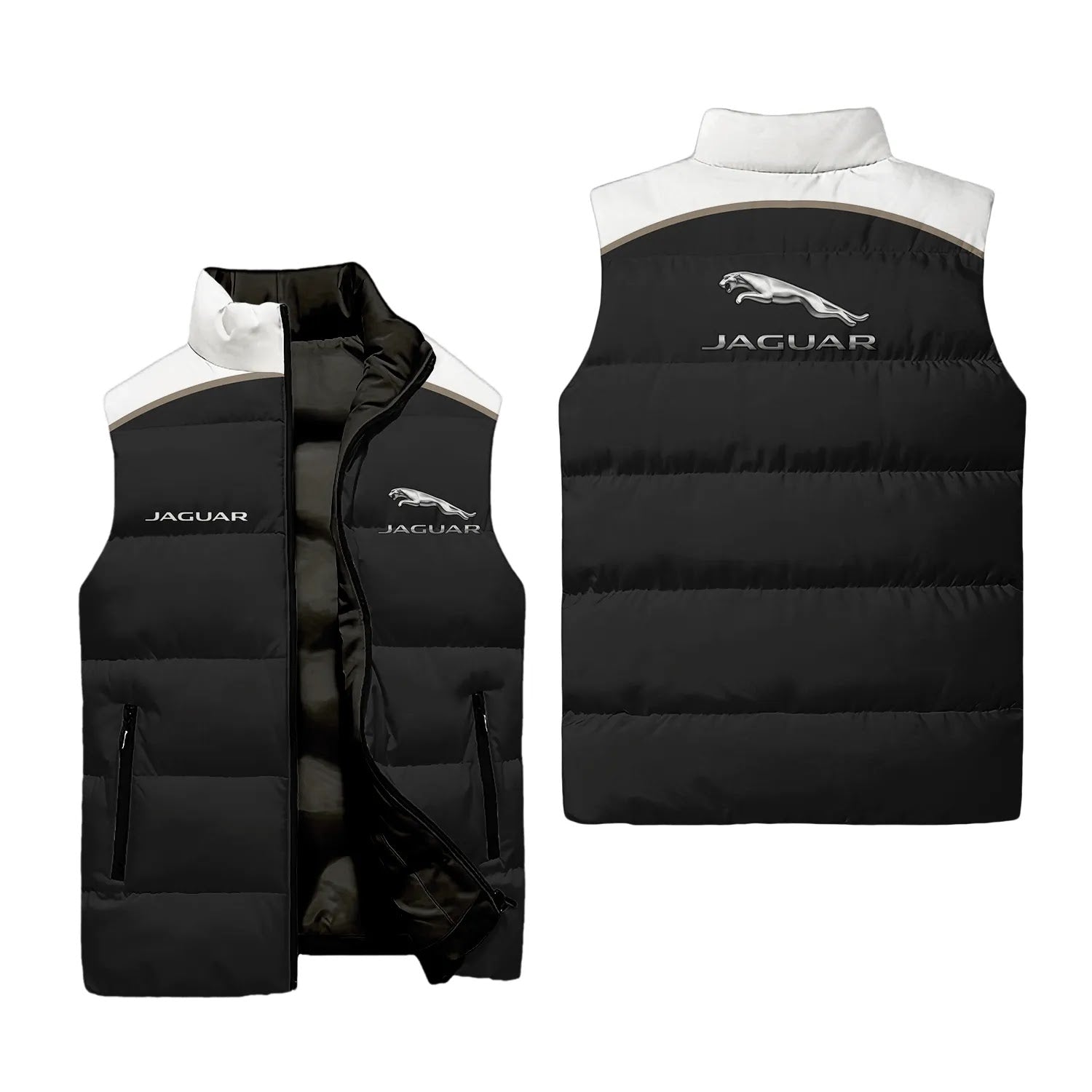 Jaguar Sleeveless Puffer Jacket SC087