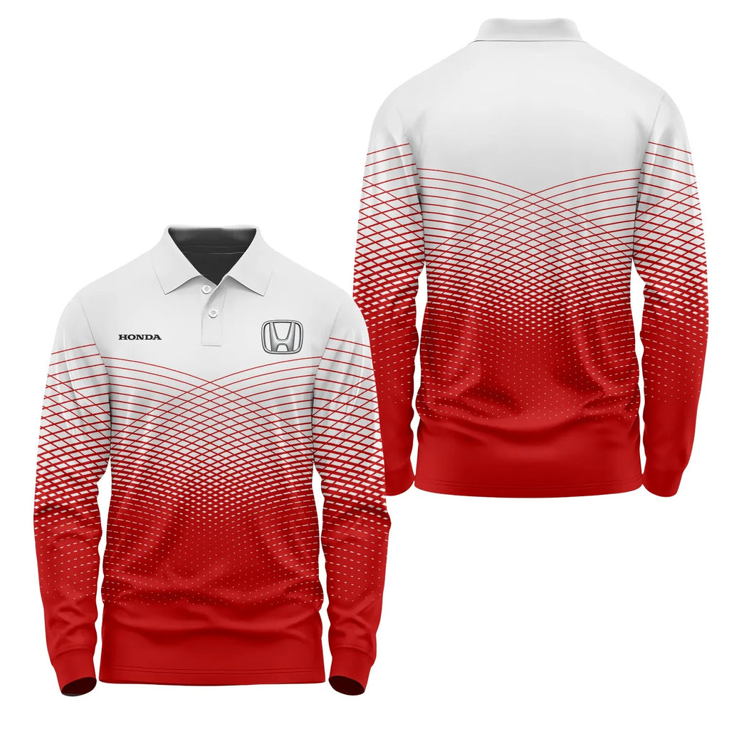 Honda Long Sleeve Polo SC109