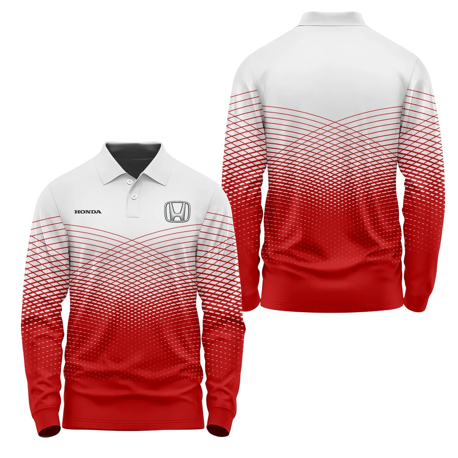Honda Long Sleeve Polo SC109