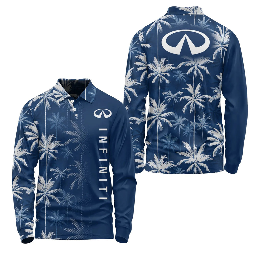 Infiniti Long Sleeve Polo SHW032