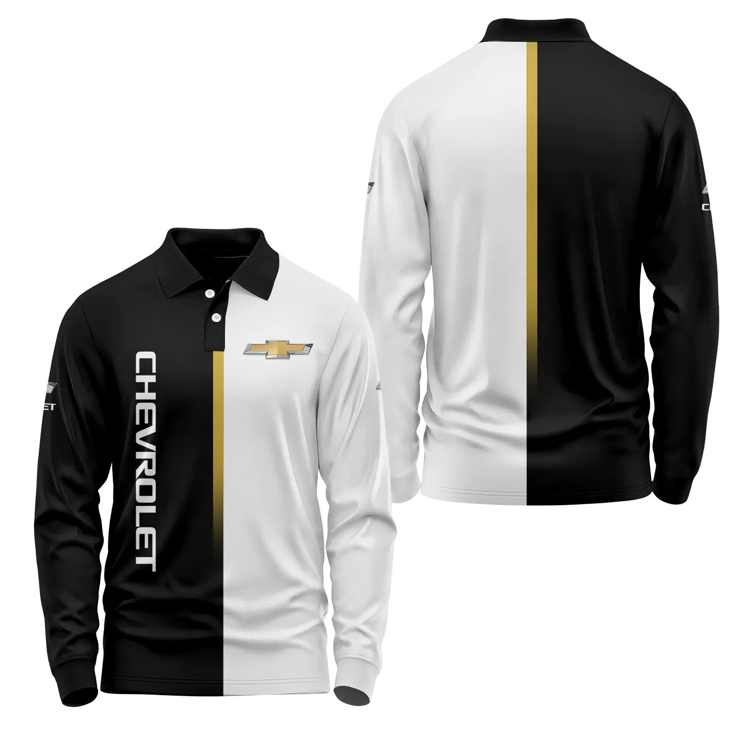 Chevrolet Long Sleeve Polo SC076