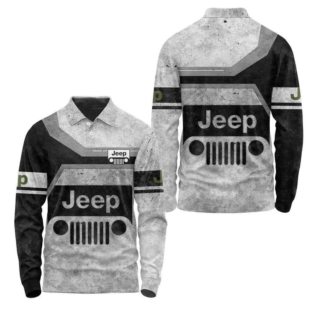 Jeep Long Sleeve Polo SC086