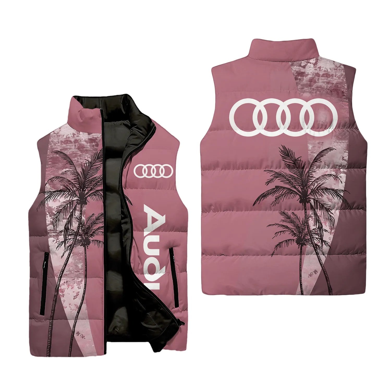 Audi Sleeveless Puffer Jacket SHW071