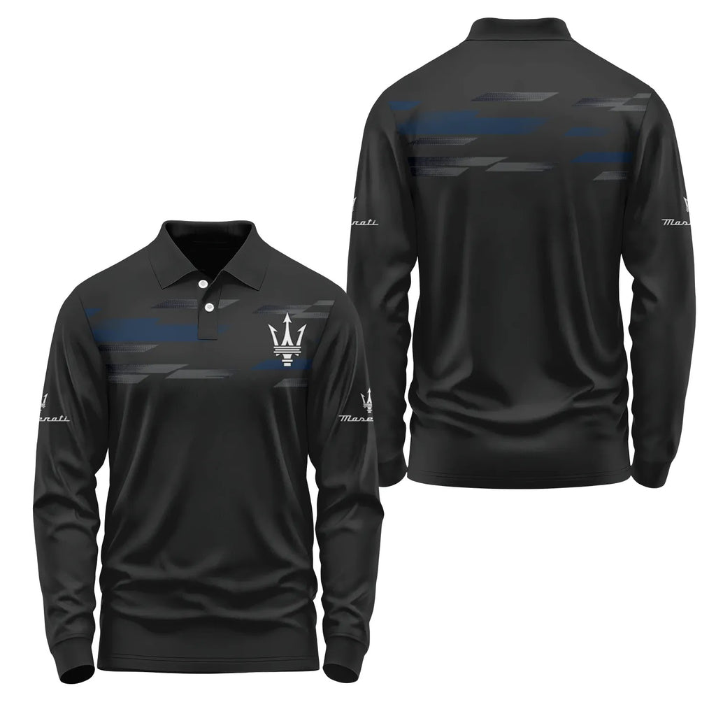 Maserati Long Sleeve Polo SC100