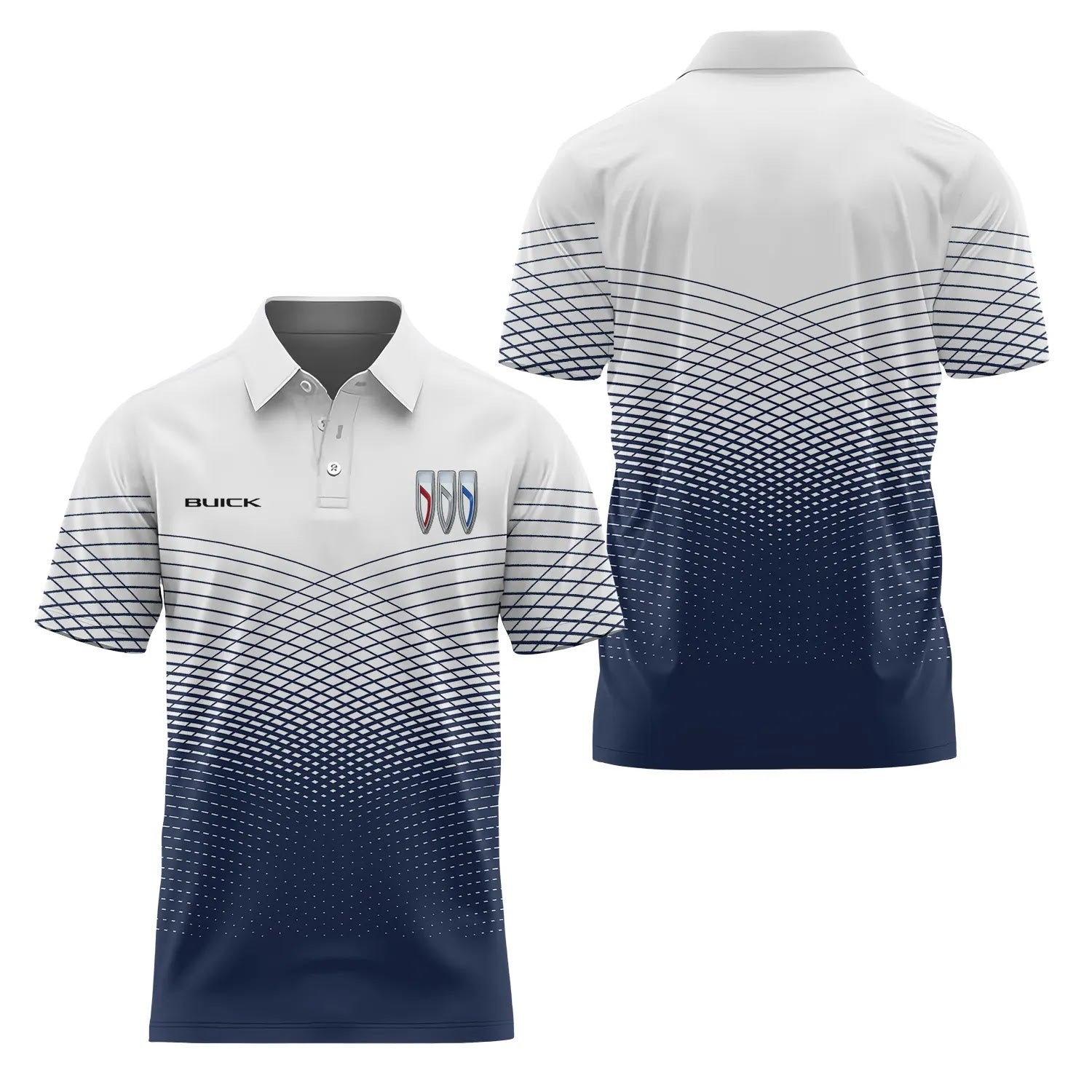 Buick Short Sleeve Polo SC109