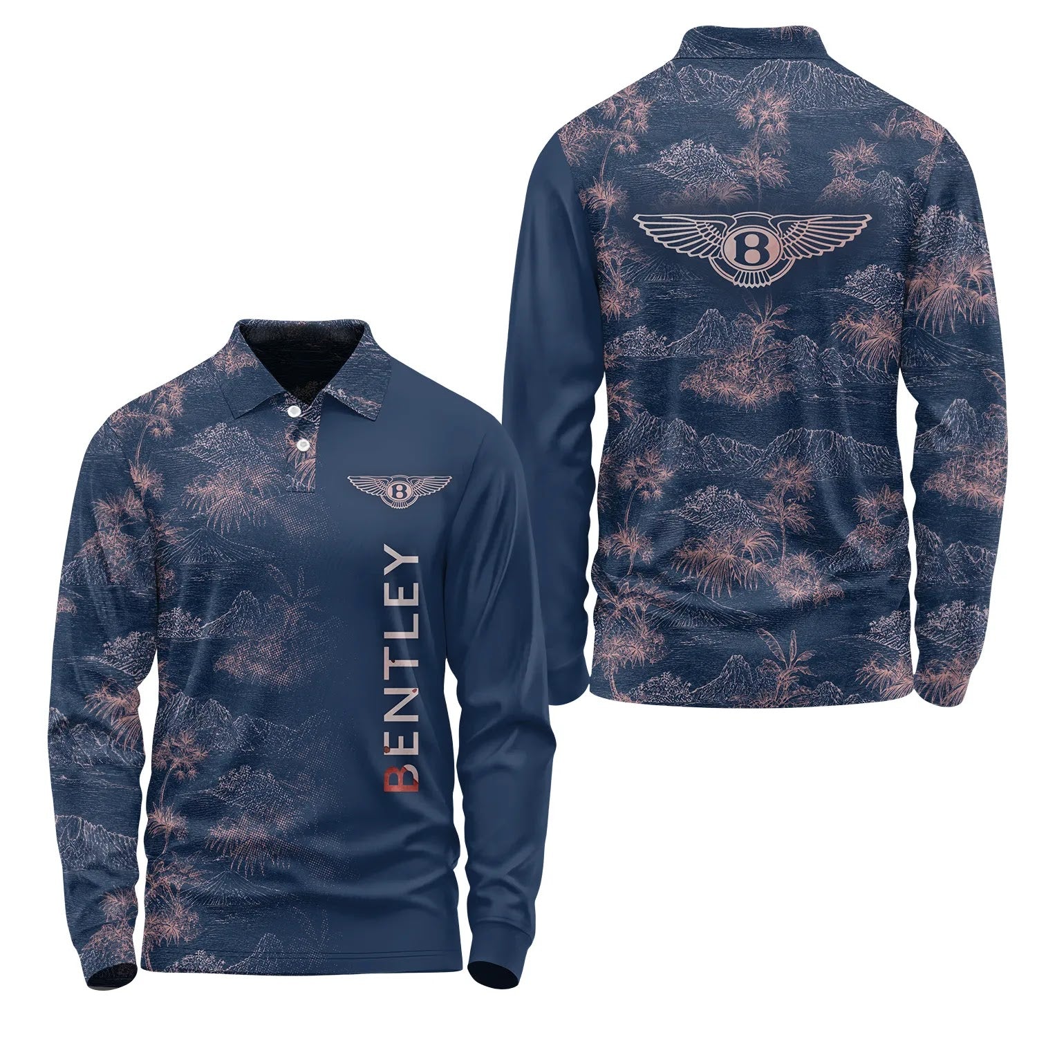 Bentley Long Sleeve Polo SHW007