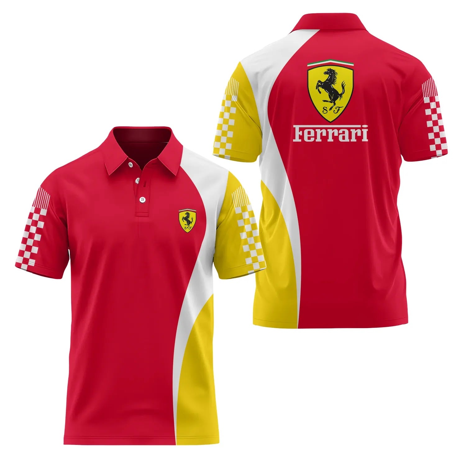 Ferrari Short Sleeve Polo SC073