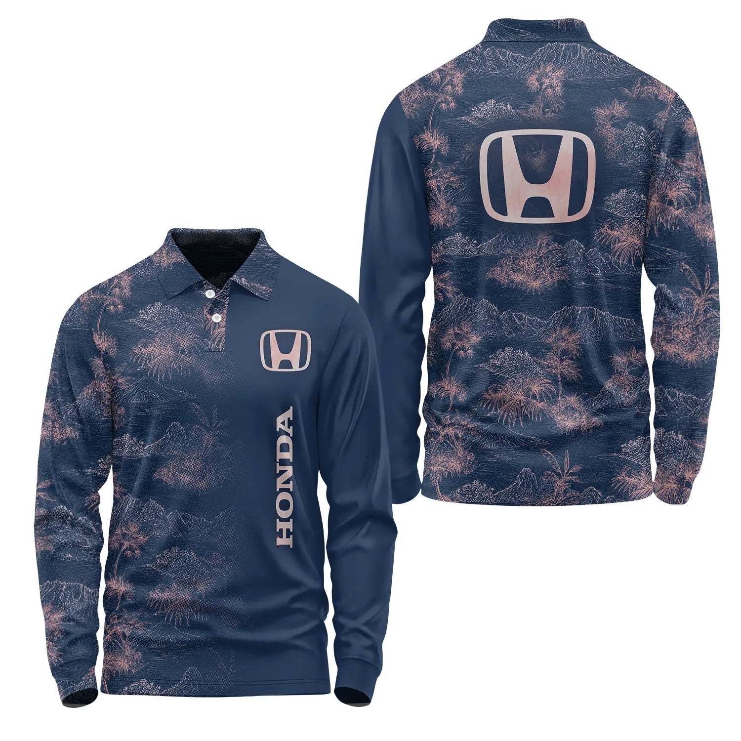 Honda Long Sleeve Polo SHW007