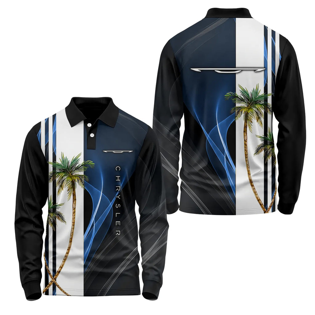 Chrysler Long Sleeve Polo SHW036