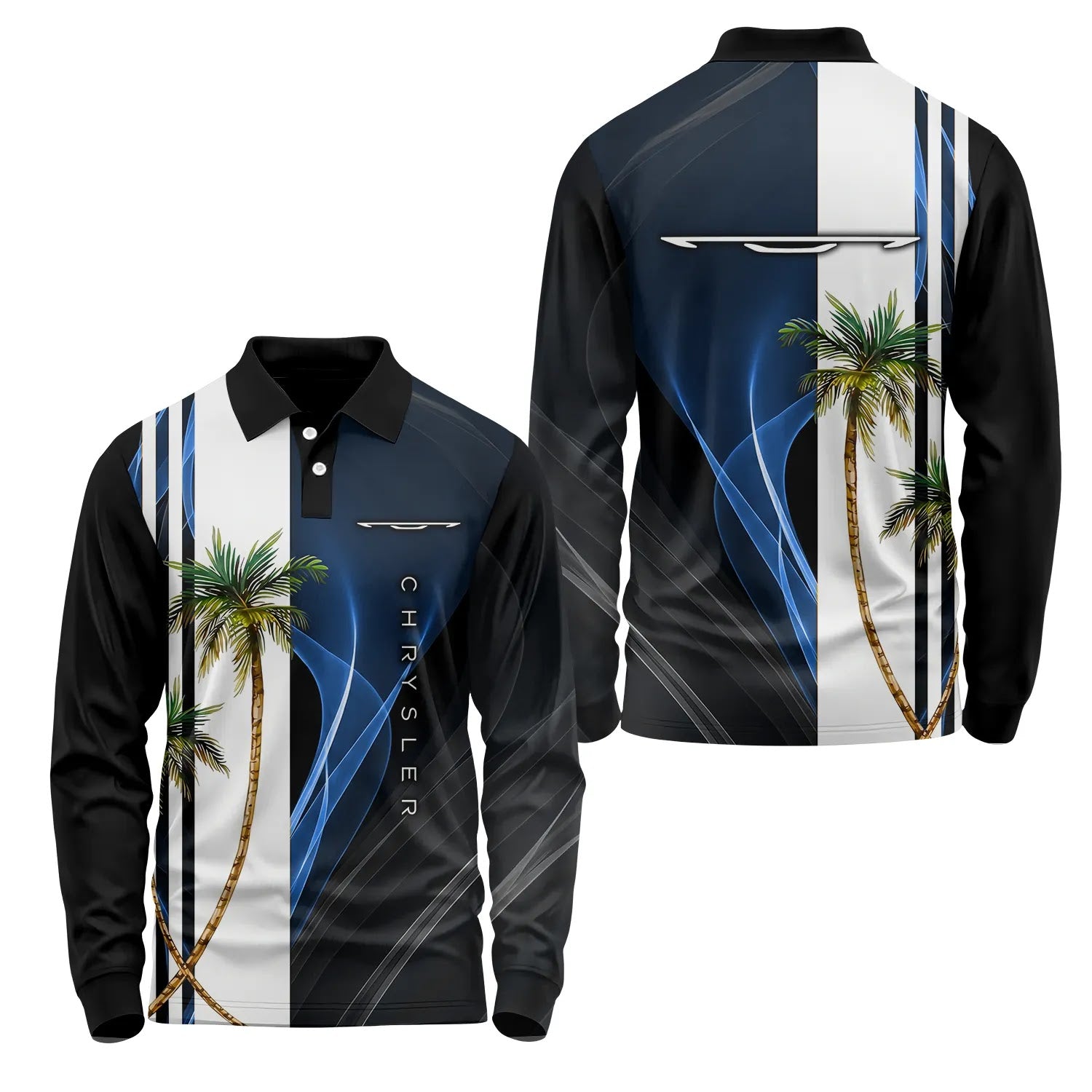 Chrysler Long Sleeve Polo SHW036