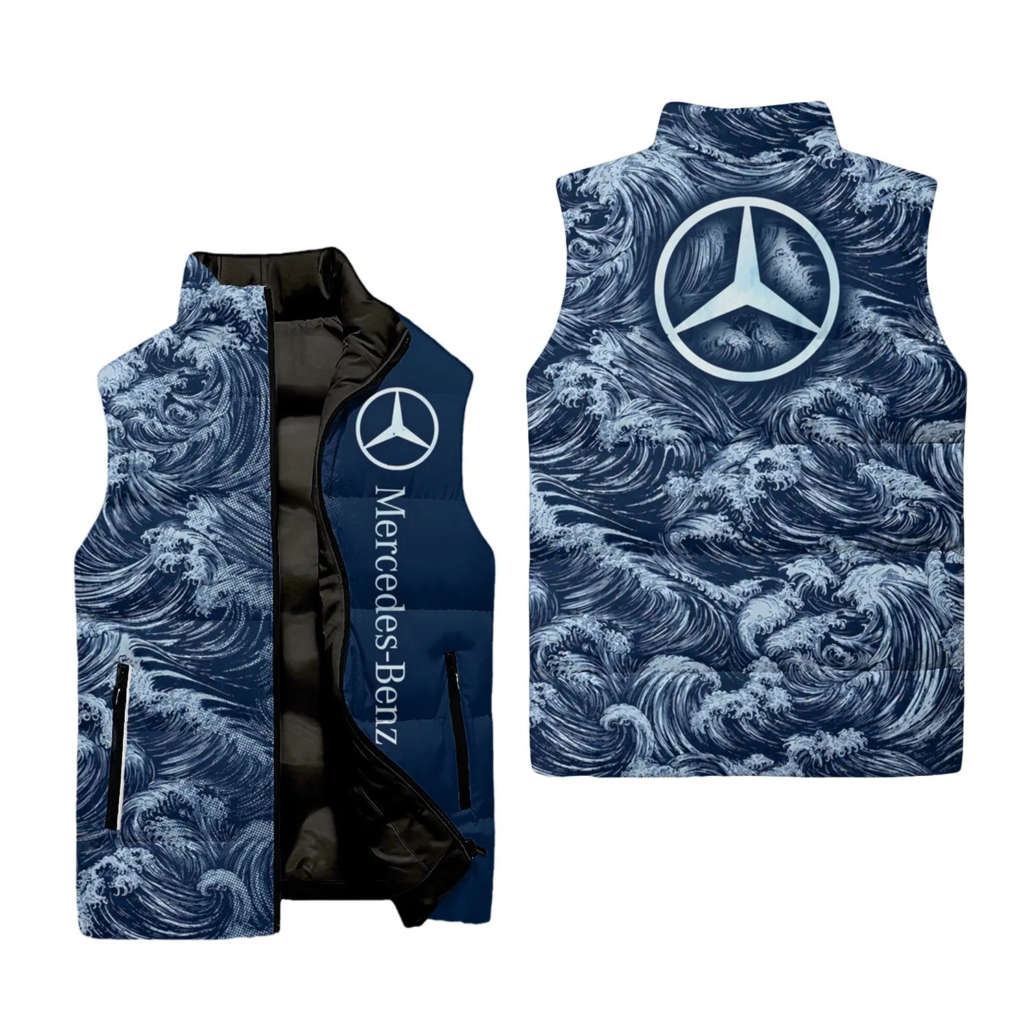 Mercedes-Benz Sleeveless Puffer Jacket SHW010