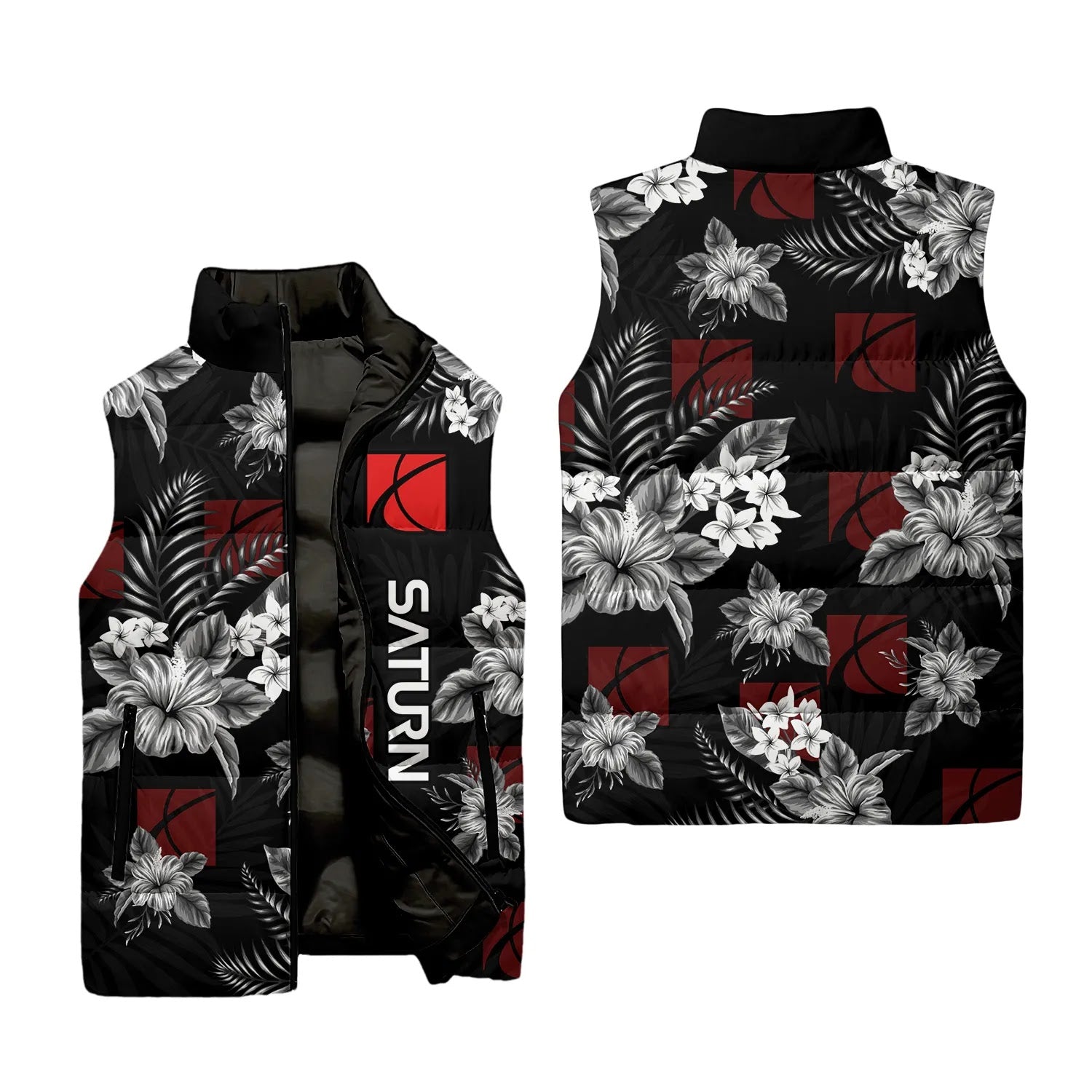Saturn Sleeveless Puffer Jacket SC054