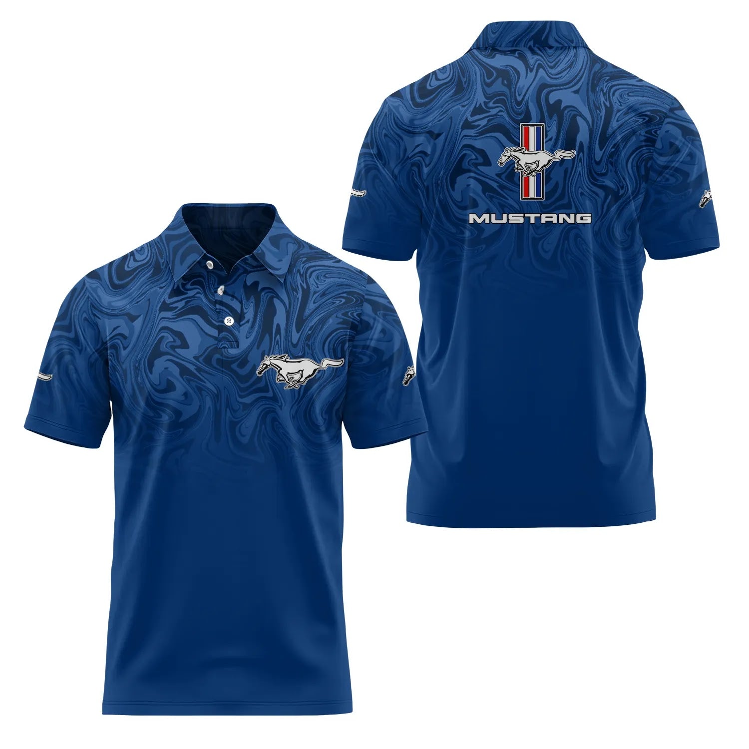 Ford Mustang Short Sleeve Polo SC091