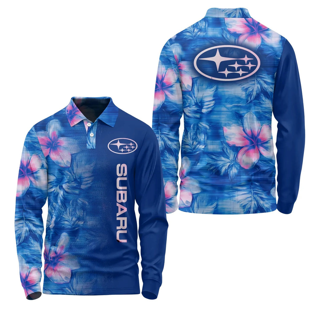 Subaru Long Sleeve Polo SHW057