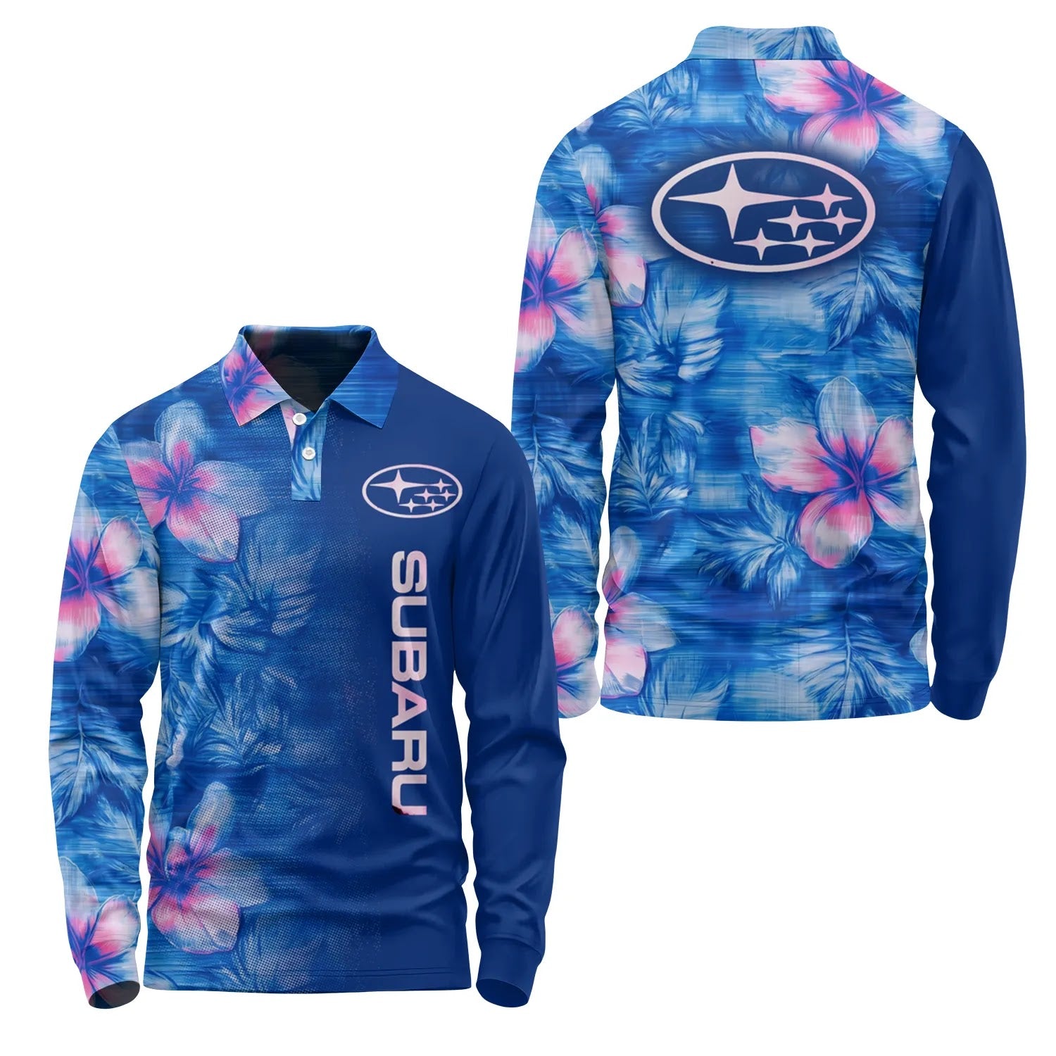 Subaru Long Sleeve Polo SHW057