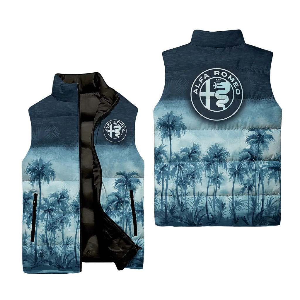 Alfa Romeo Sleeveless Puffer Jacket SHW021