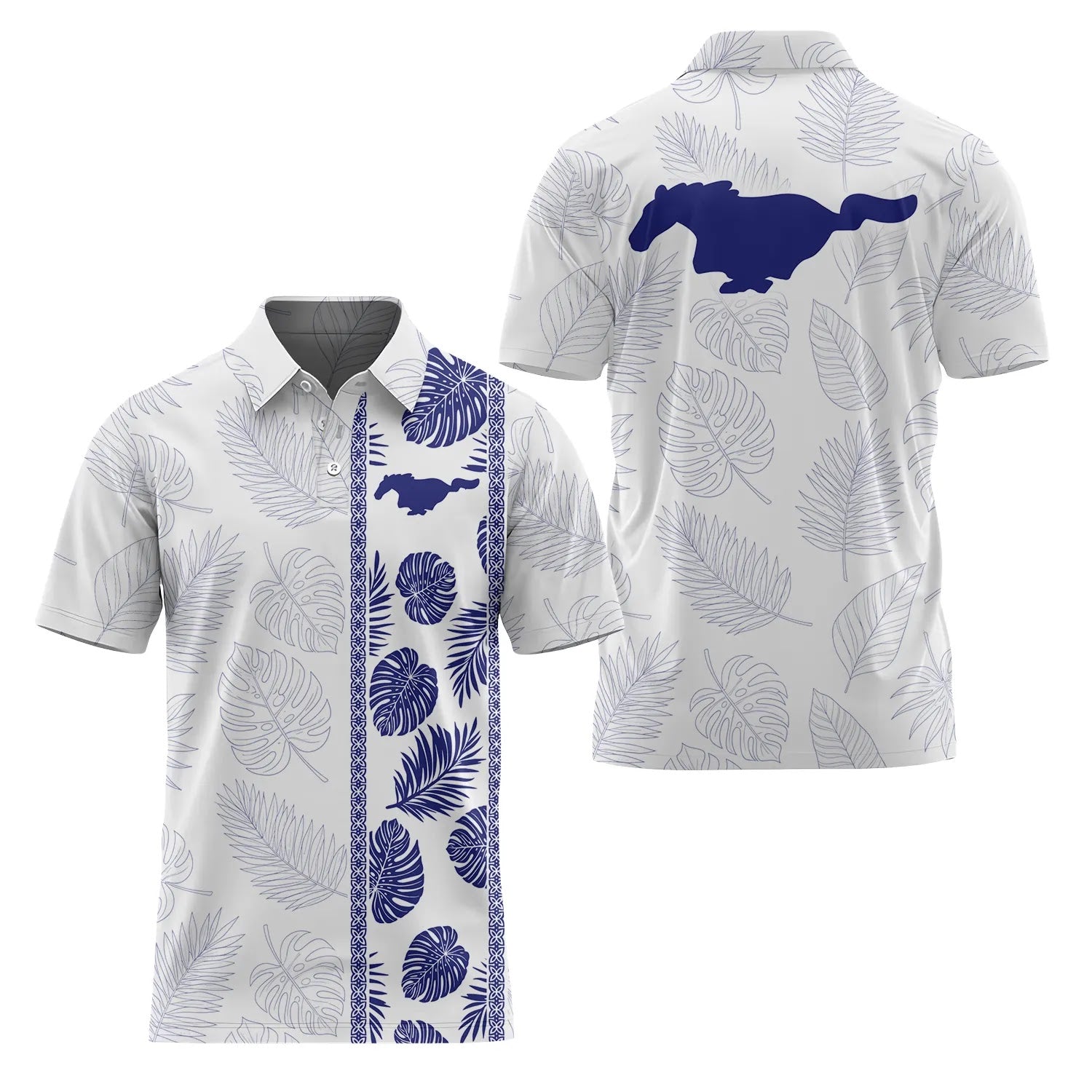 Ford Mustang Short Sleeve Polo SHW023