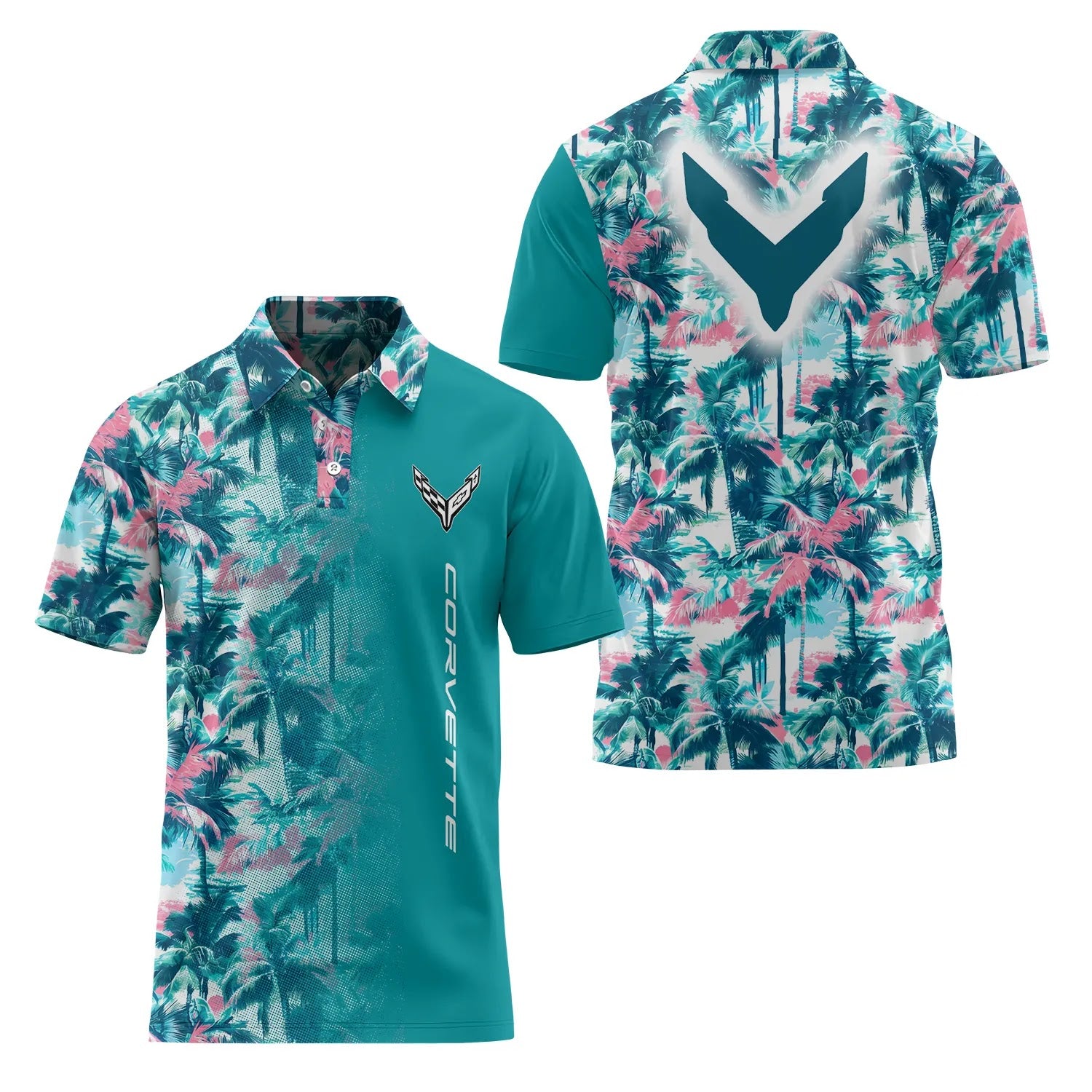 Corvette Short Sleeve Polo SHW061