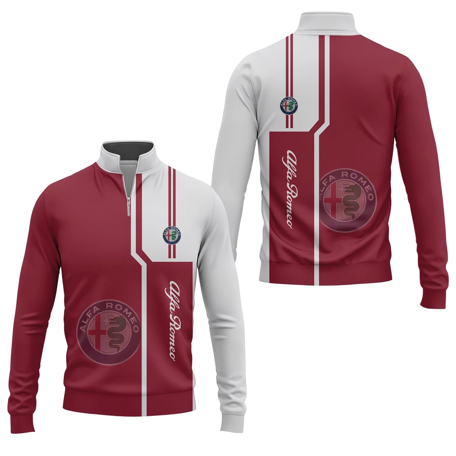 Alfa Romeo Quarter-zip Pullover SC064