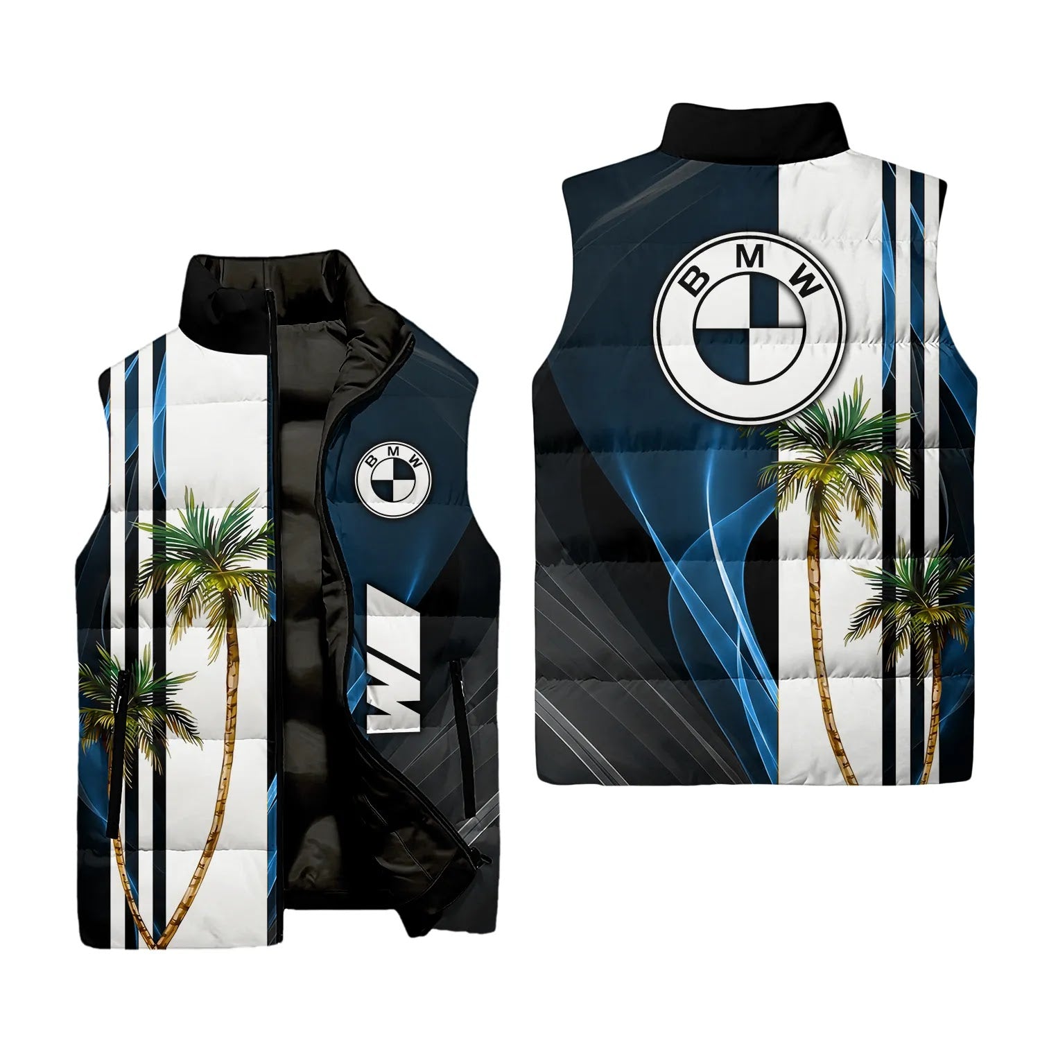 BMW Sleeveless Puffer Jacket SHW036