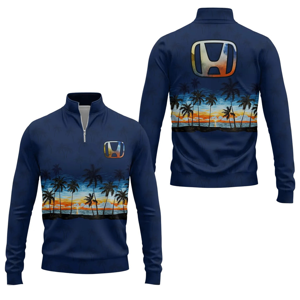 Honda Quarter-zip Pullover SHW017