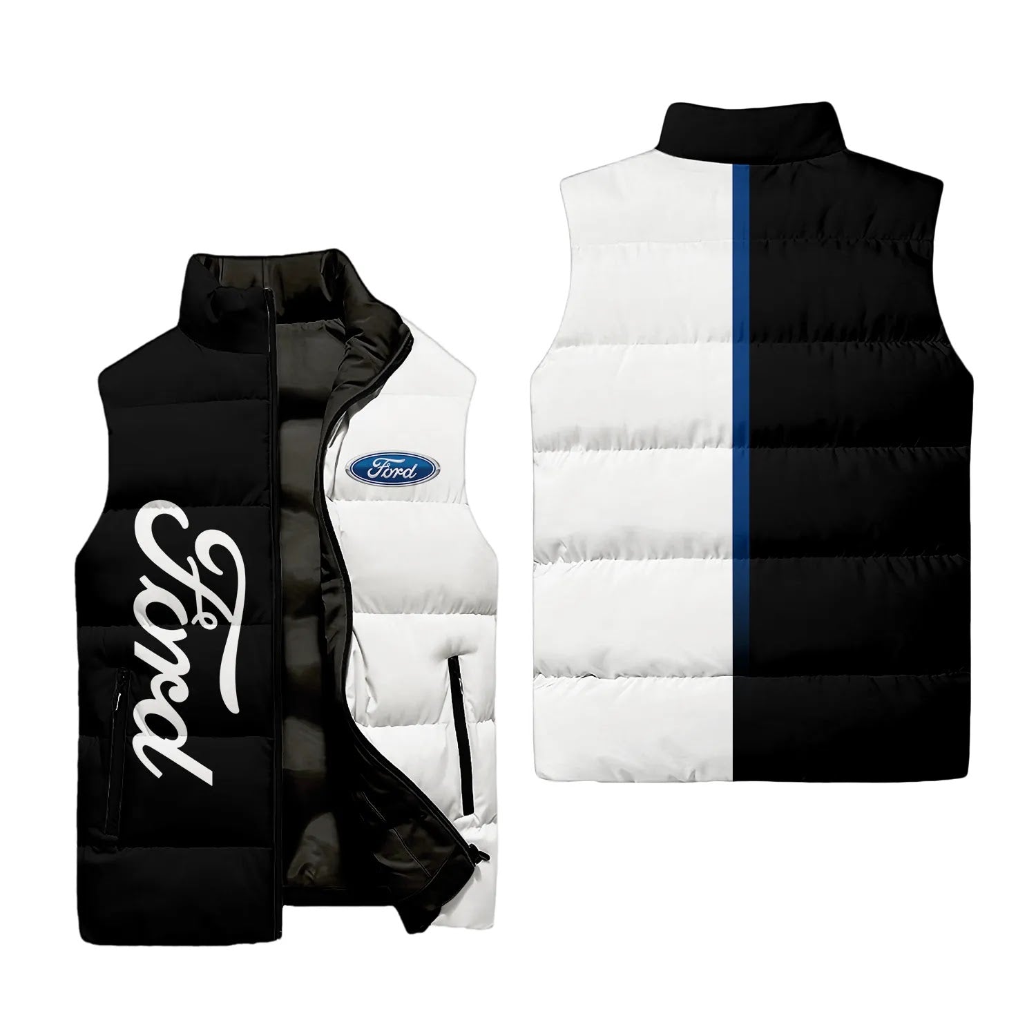 Ford Sleeveless Puffer Jacket SC076