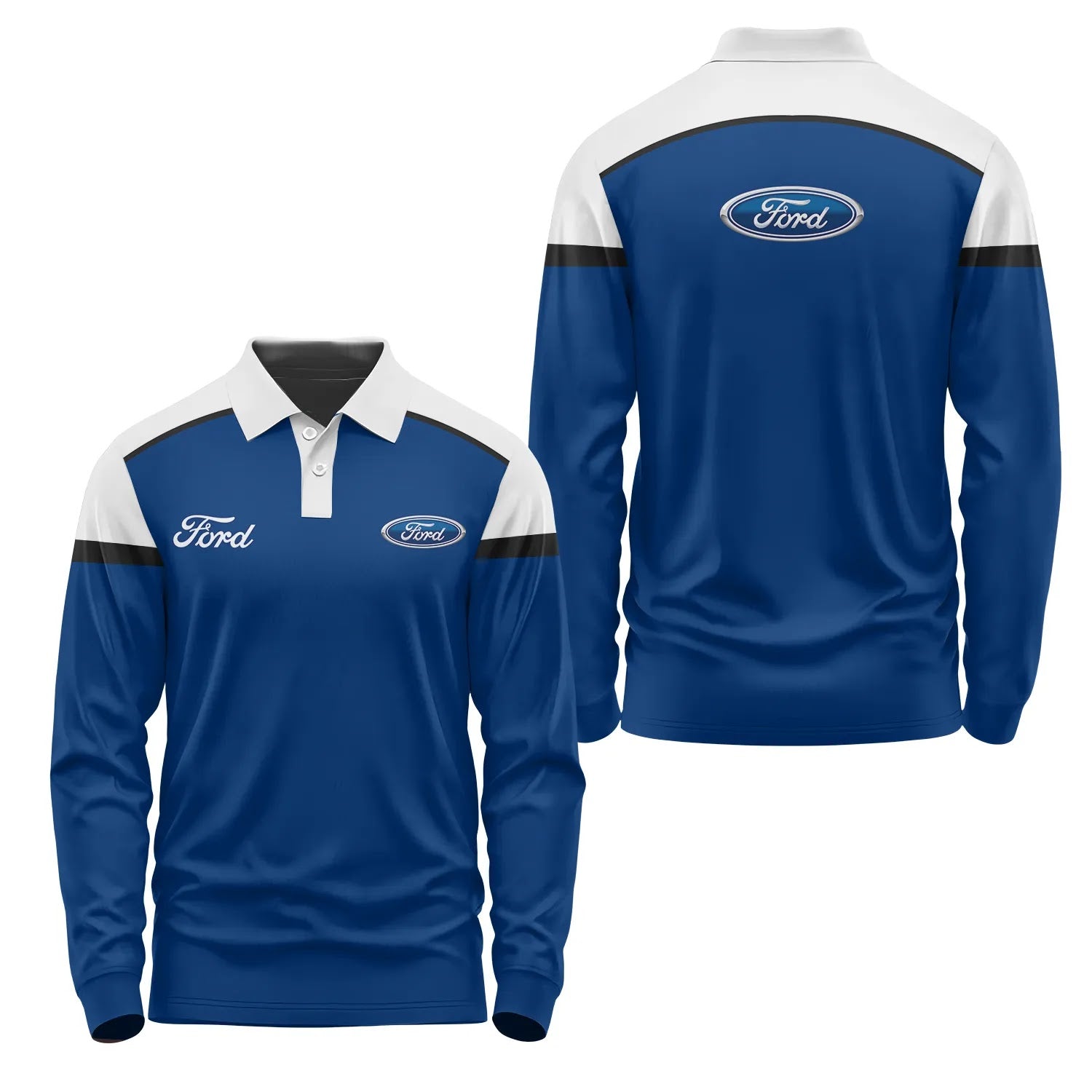 Ford Long Sleeve Polo SC087