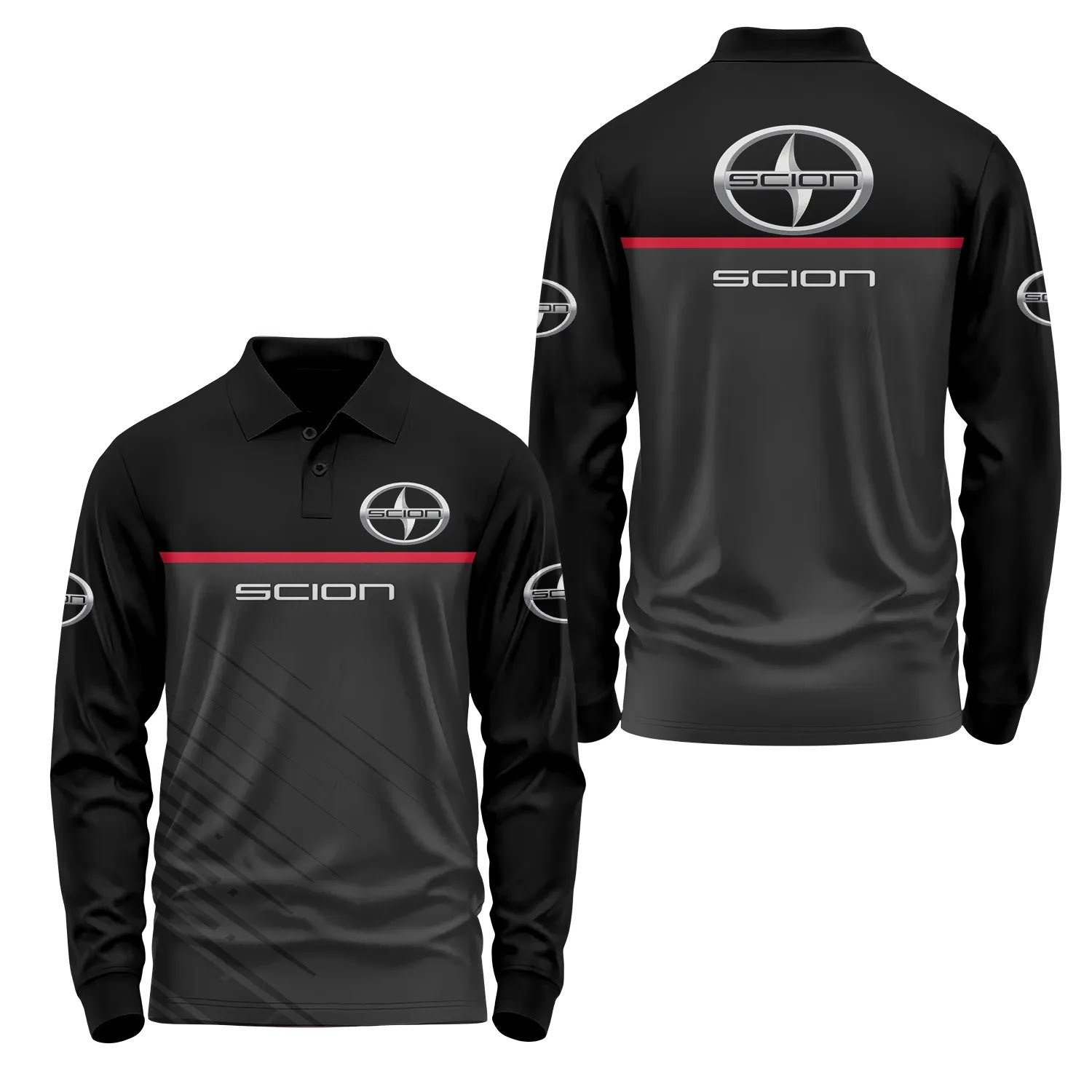 Scion Long Sleeve Polo SC040