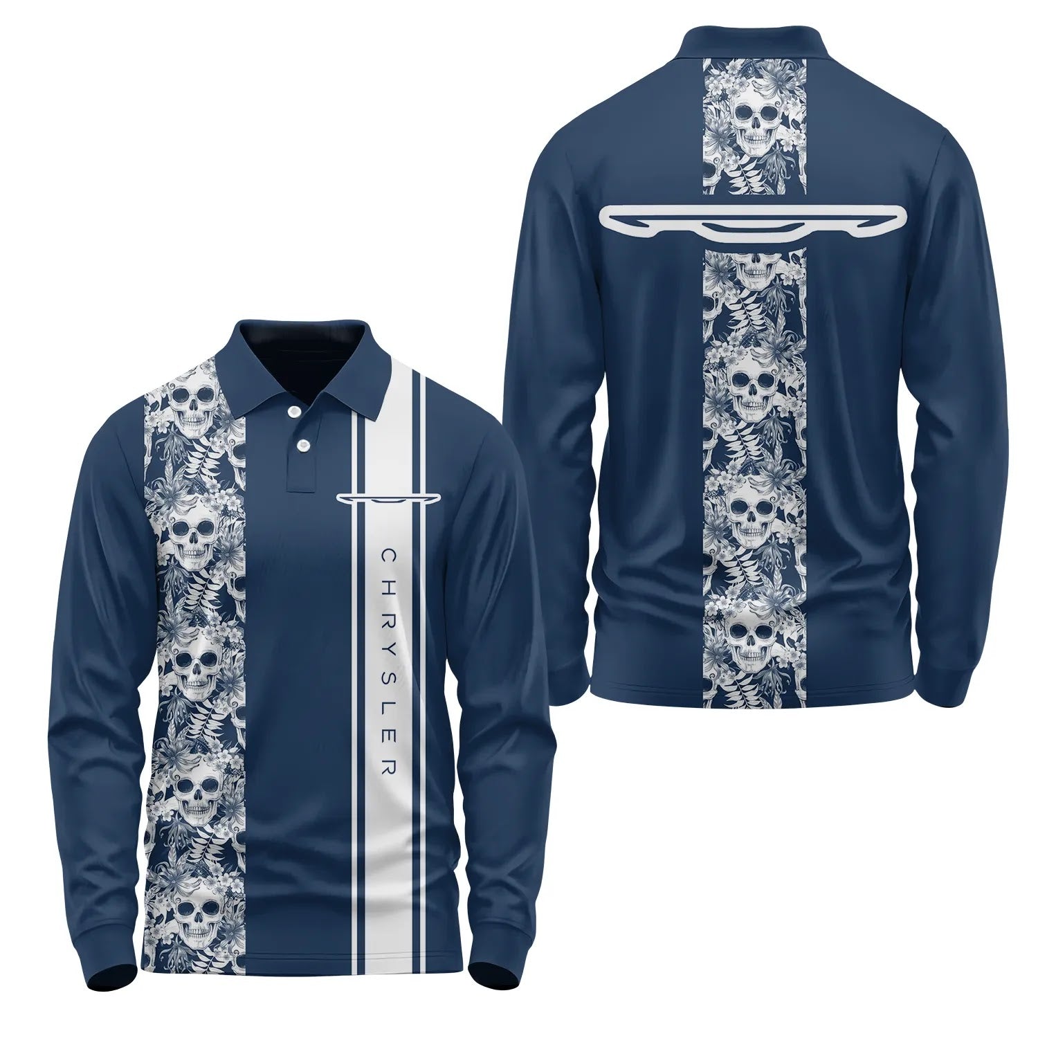 Chrysler Long Sleeve Polo SHW042