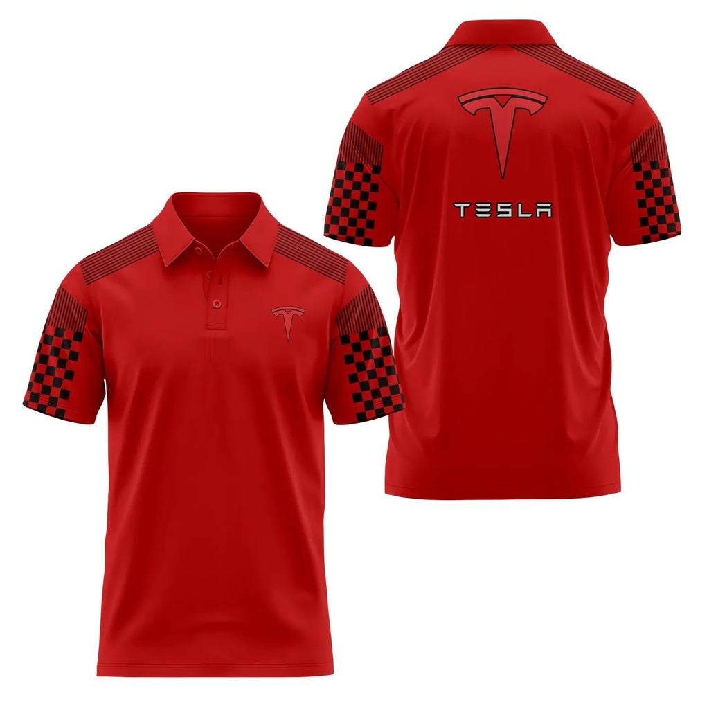 Tesla Short Sleeve Polo SC057