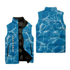 Jaguar Sleeveless Puffer Jacket SHW035