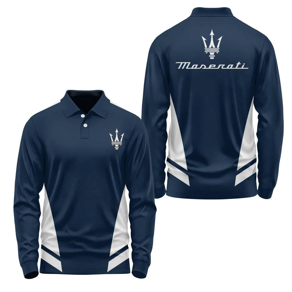 Maserati Long Sleeve Polo SC092