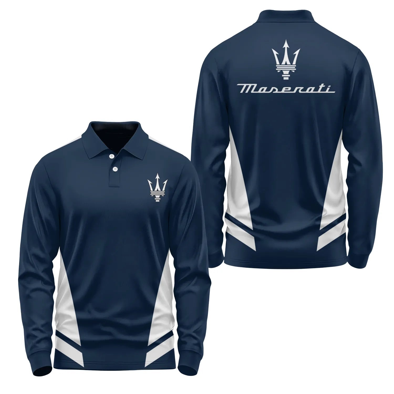 Maserati Long Sleeve Polo SC092