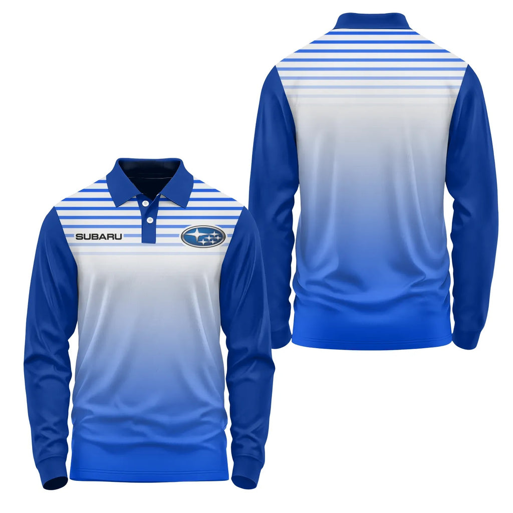 Subaru Long Sleeve Polo SC107