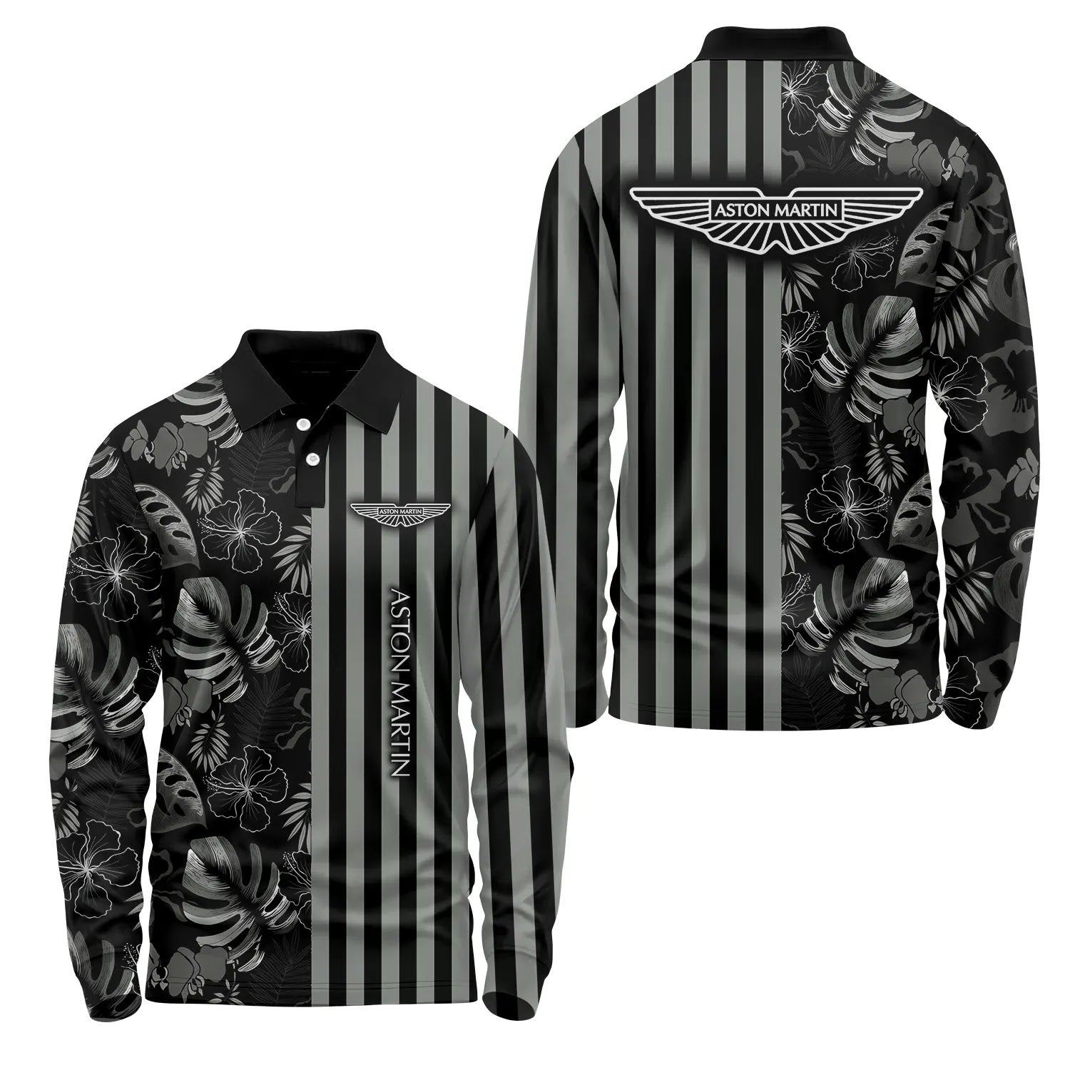 Aston Martin Long Sleeve Polo SHW040