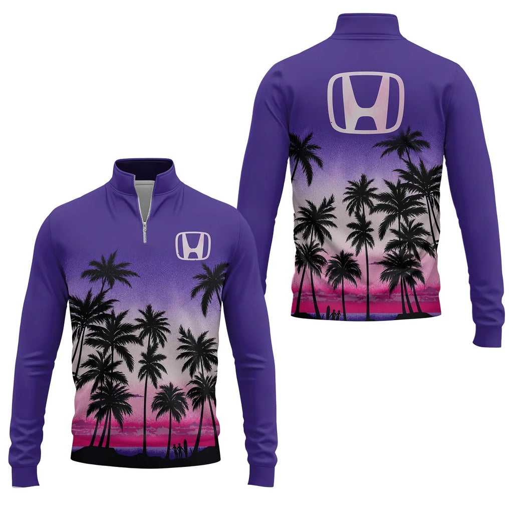 Honda Quarter-zip Pullover SHW019