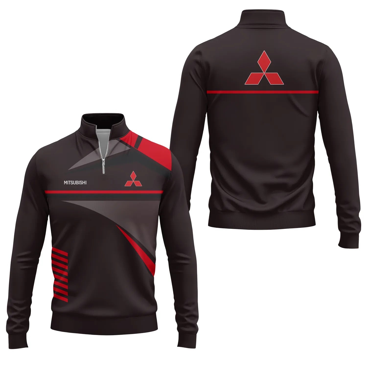 Mitsubishi Quarter-zip Pullover SC067