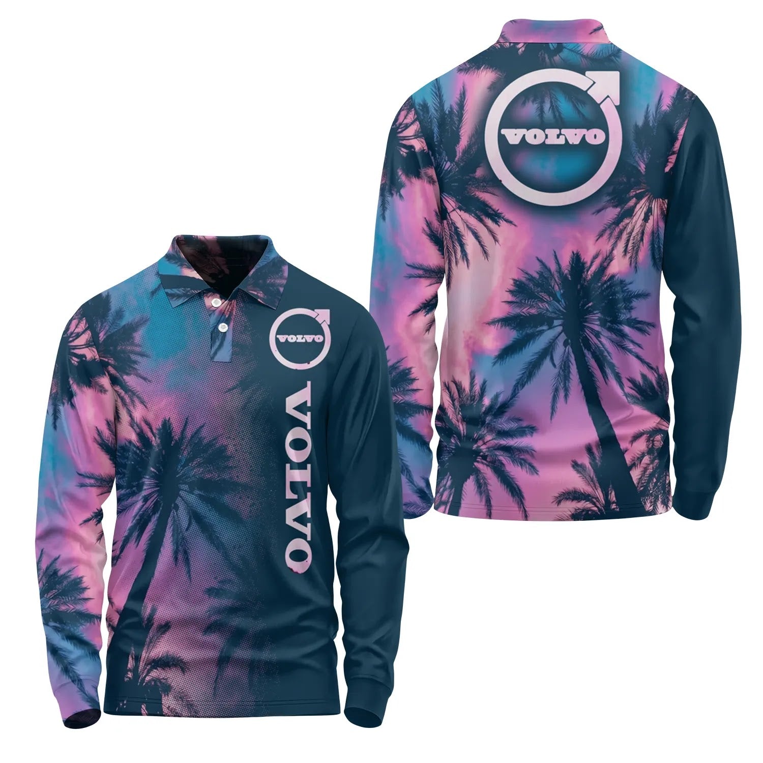 Volvo Long Sleeve Polo SHW030